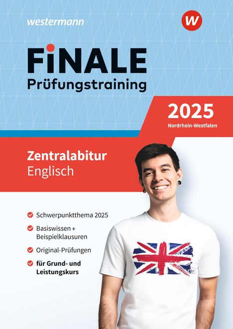 Miriam Schulz: FiNALE Prüfungstraining Zentralabitur Nordrhein-Westfalen. Englisch 2025, 1 Buch und 1 Diverse