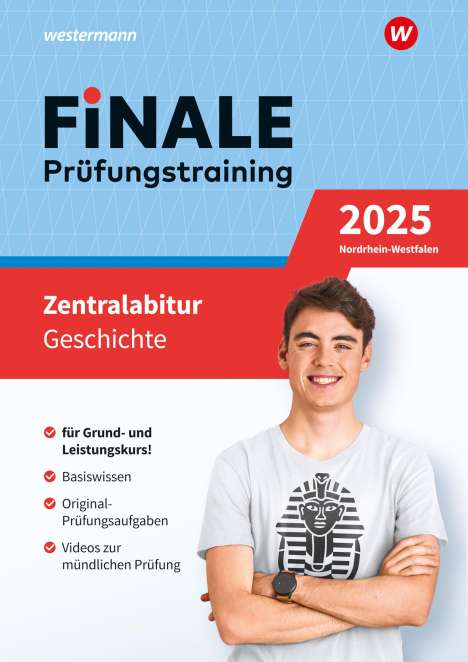 FiNALE Prüfungstraining Zentralabitur Nordrhein-Westfalen. Geschichte 2025, 1 Buch und 1 Diverse