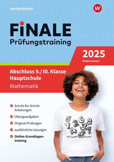Bernhard Humpert: FiNALE Prüfungstraining Abschluss 9./10. Klasse Hauptschule Niedersachsen. Mathematik 2025, 1 Buch und 1 Diverse