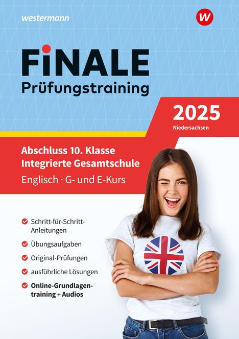 John Alistair Kühne: FiNALE Prüfungstraining Abschluss Integrierte Gesamtschule Niedersachsen. Englisch 2025, 1 Buch und 1 Diverse