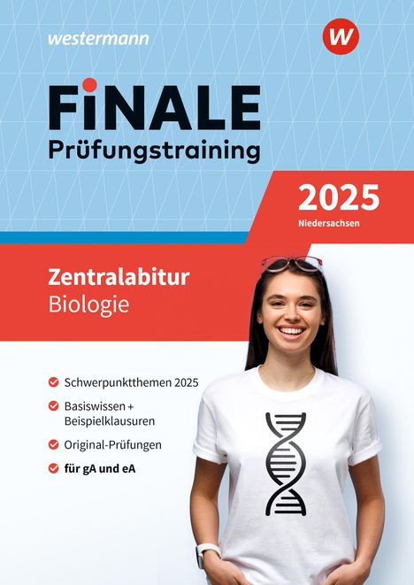 Elena Rey Martinez: FiNALE Prüfungstraining Zentralabitur Niedersachsen. Biologie 2025, 1 Buch und 1 Diverse