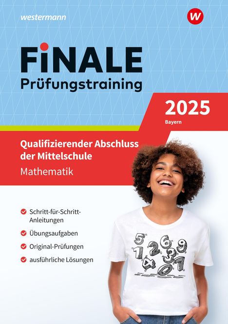 Bernhard Humpert: FiNALE Prüfungstraining Qualifizierender Abschluss Mittelschule Bayern. Mathematik 2025, 1 Buch und 1 Diverse