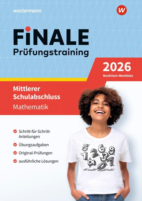 FiNALE - Prüfungstraining Mittlerer Schulabschluss Nordrhein-Westfalen. Mathematik 2026, 1 Buch und 1 Diverse