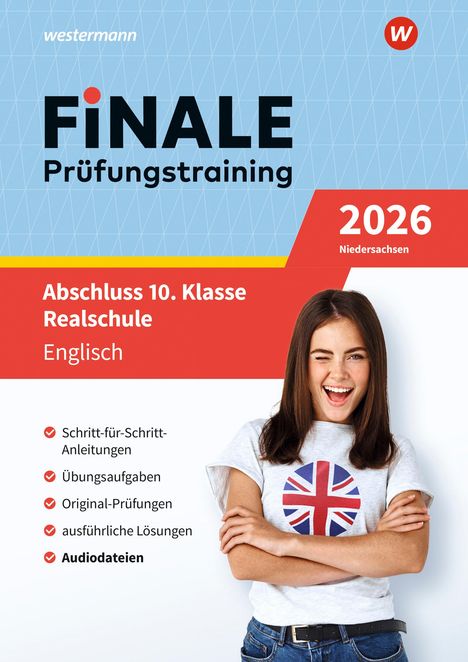 FiNALE Prüfungstraining Abschluss 10. Klasse Realschule Niedersachsen. Englisch 2026, 1 Buch und 1 Diverse