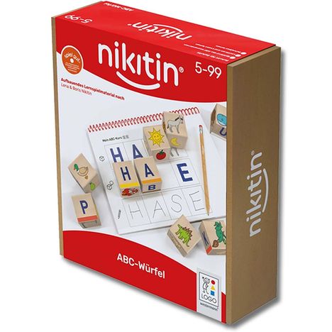 Das Nikitin Material. N7 ABC-Würfel, Diverse