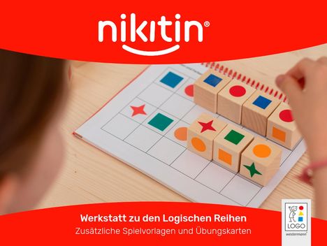 Das Nikitin Material. N8 Logische Reihen: Werkstatt Übungskarten und Spielvorlagen, Buch