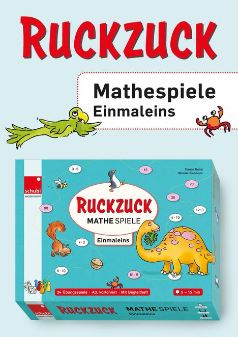 Florian Moitzi: Ruckzuck Mathespiele, Diverse