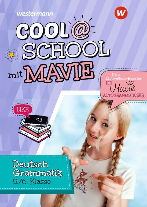 Helmut Lindzus: Cool @ School mit MAVIE. Deutsch Grammatik 5 / 6, Buch