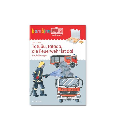 bambinoLÜK. Kindergarten/Vorschule Tatüüü, tataaa! Die Feuerwehr ist da!, Buch