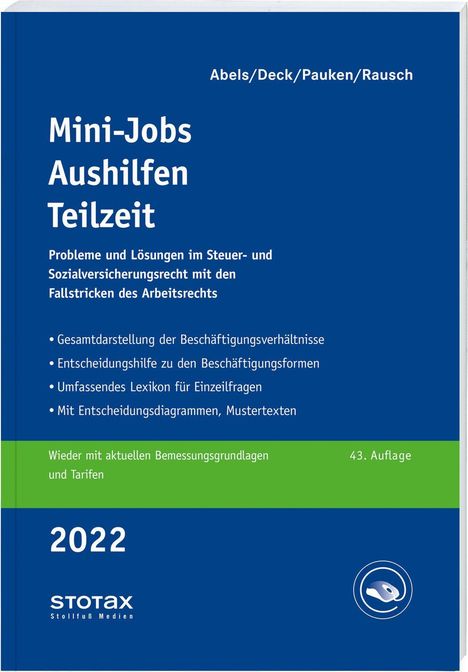 Andreas Abels: Abels, A: Mini-Jobs, Aushilfen, Teilzeit 2022, Buch