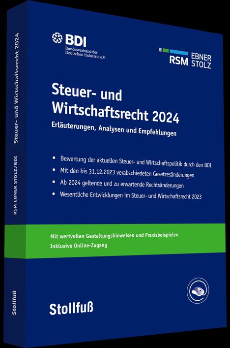 Steuer- und Wirtschaftsrecht 2024, Buch