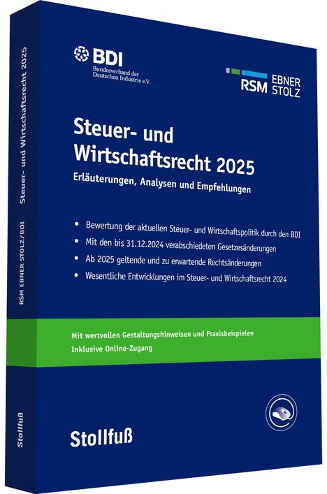 Steuer- und Wirtschaftsrecht 2025, Buch