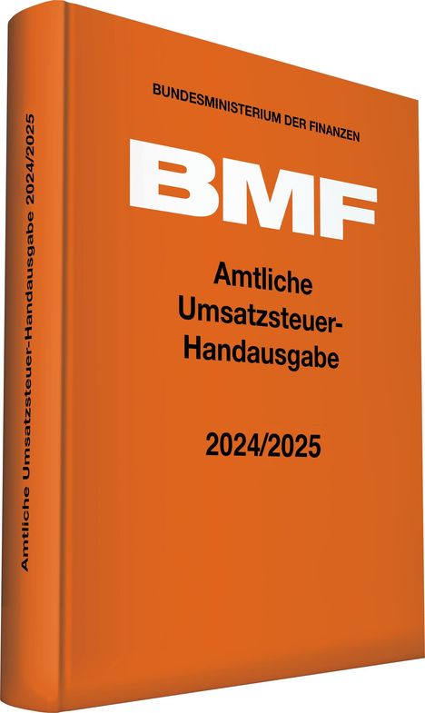 Amtliche Umsatzsteuer-Handausgabe 2024/2025, Buch