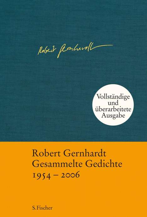Robert Gernhardt: Gesammelte Gedichte, Buch