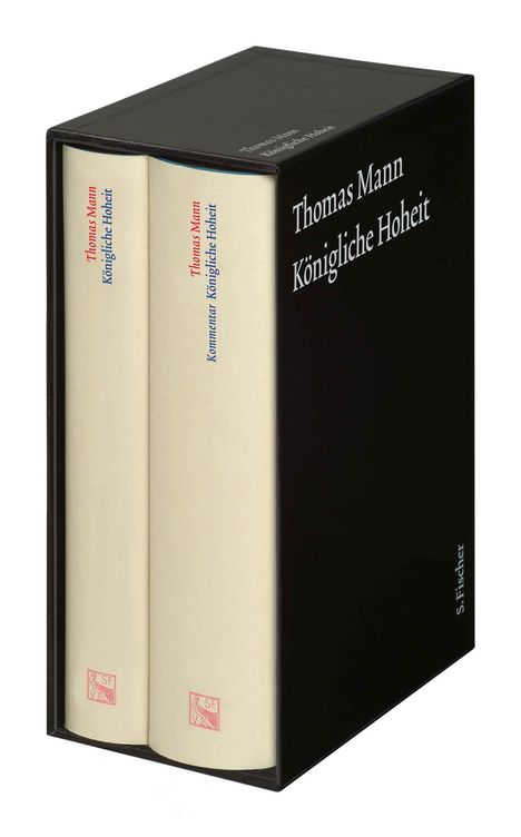 Thomas Mann: Königliche Hoheit. Große kommentierte Frankfurter Ausgabe. 2 Bände, Buch