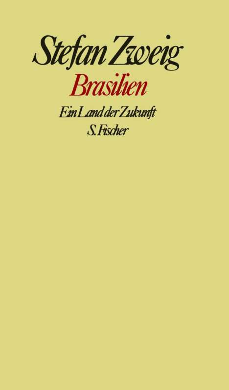 Stefan Zweig: Brasilien, Buch