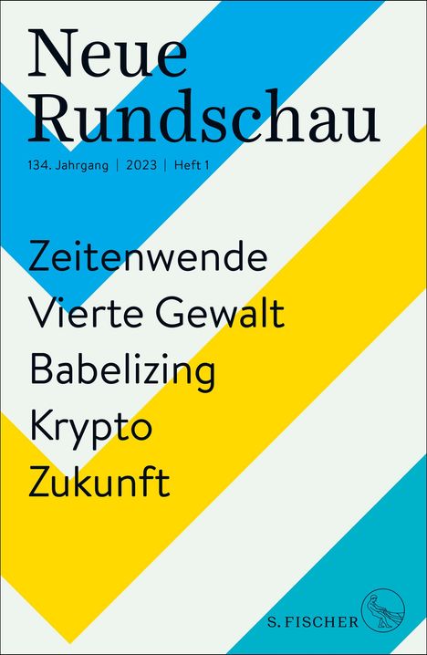 Neue Rundschau 2023/1, Buch