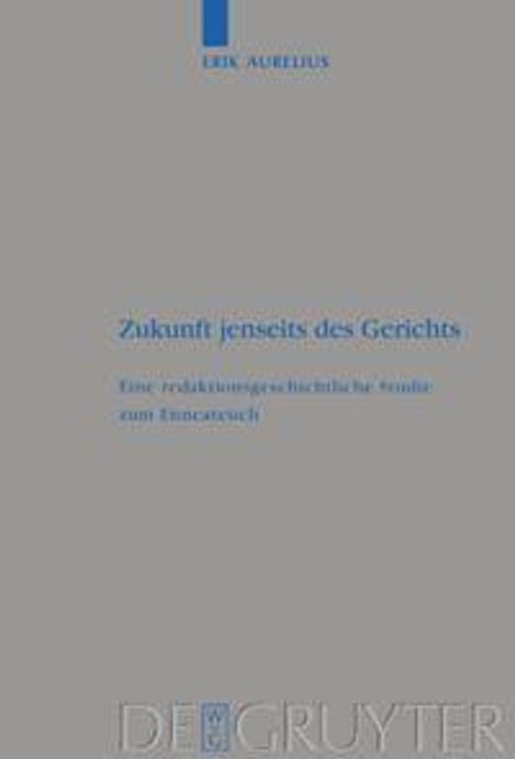Erik Aurelius: Zukunft jenseits des Gerichts, Buch