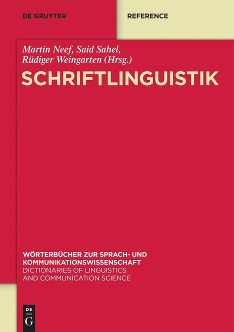 Schriftlinguistik, Buch