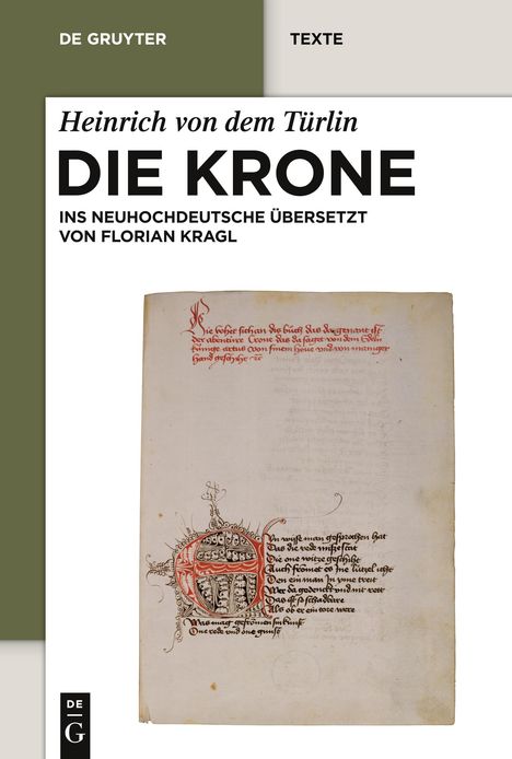Heinrich Von Dem Türlin: Die Krone, Buch