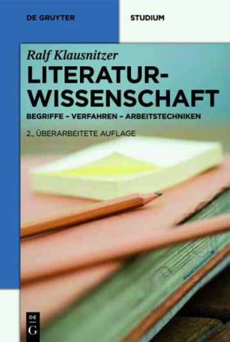 Ralf Klausnitzer: Klausnitzer, R: Literaturwissenschaft, Buch