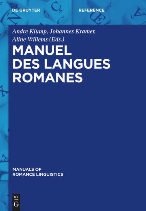 Manuel des langues romanes, Buch