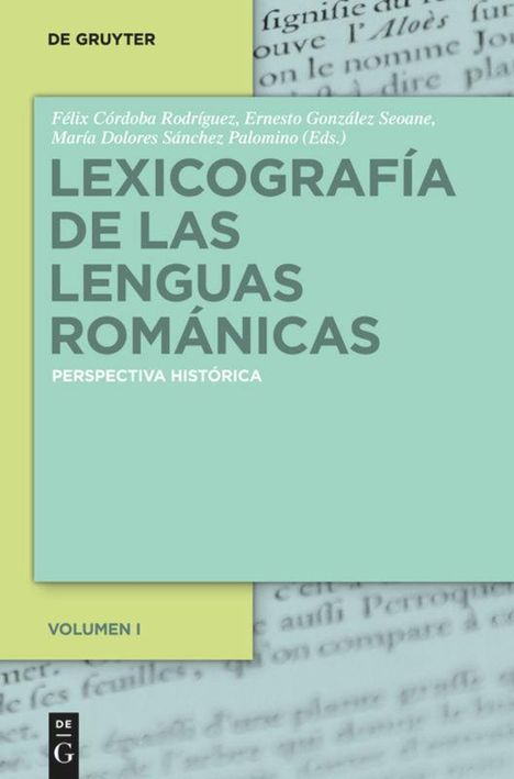 Lexicografía de las lenguas románicas, Buch