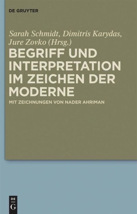 Begriff und Interpretation im Zeichen der Moderne, Buch