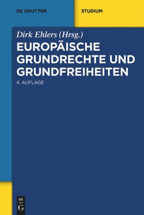 Europäische Grundrechte und Grundfreiheiten, Buch