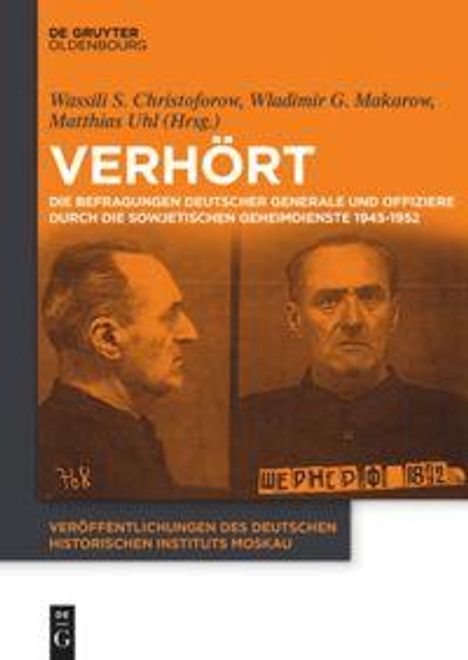 Verhört, Buch