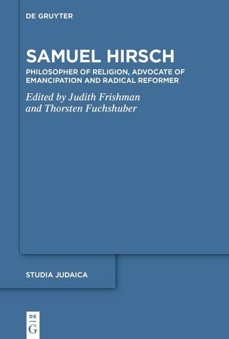 Samuel Hirsch, Buch