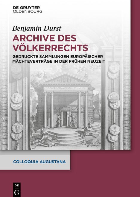 Benjamin Durst: Archive des Völkerrechts, Buch