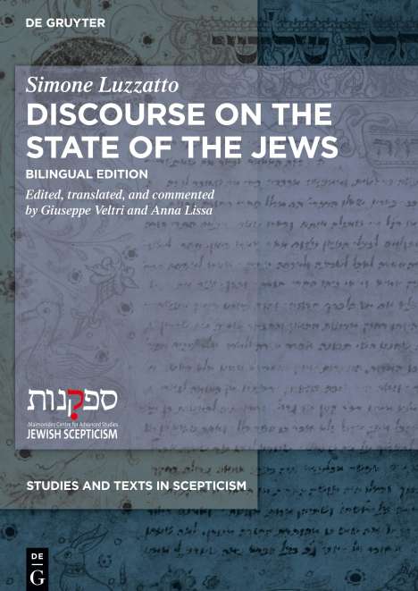 Simone Luzzatto: Discourse on the State of the Jews, Buch