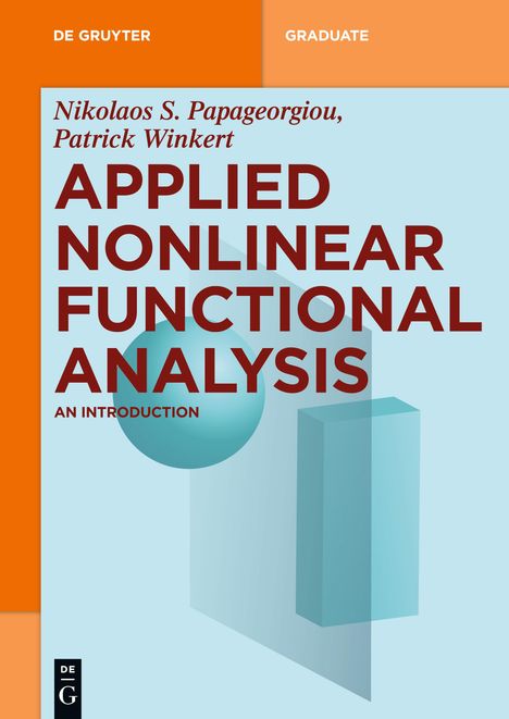 Nikolaos S. Papageorgiou: Applied Nonlinear Functional Analysis, Buch