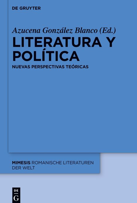 Literatura y política, Buch