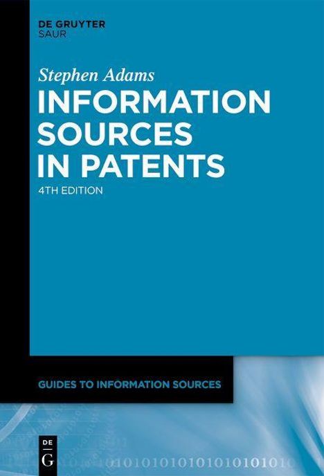 Stephen Adams: Adams, S: Information Sources in Patents, Buch