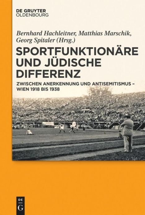Sportfunktionäre und jüdische Differenz, Buch