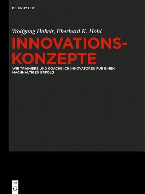 Wolfgang Habelt: Innovationskonzepte, Buch
