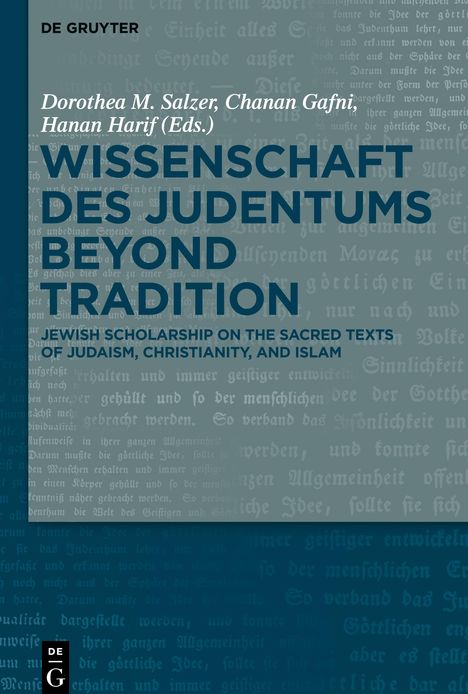Wissenschaft des Judentums Beyond Tradition, Buch