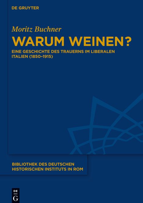 Moritz Buchner: Warum weinen?, Buch