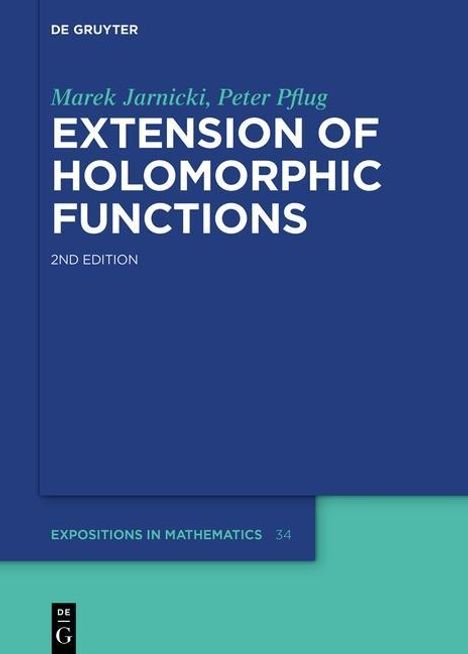 Marek Jarnicki: Jarnicki, M: Extension of Holomorphic Functions, Buch
