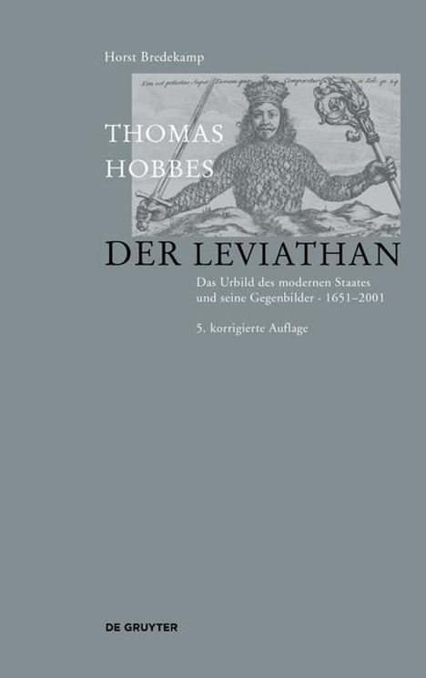 Horst Bredekamp: Thomas Hobbes - Der Leviathan, Buch