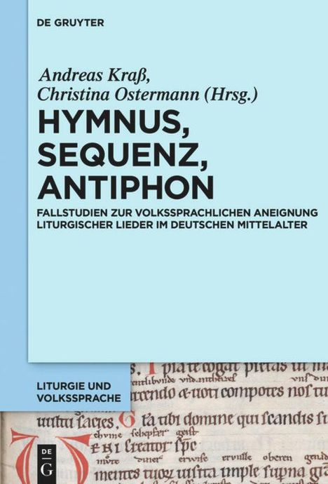 Hymnus, Sequenz, Antiphon, Buch