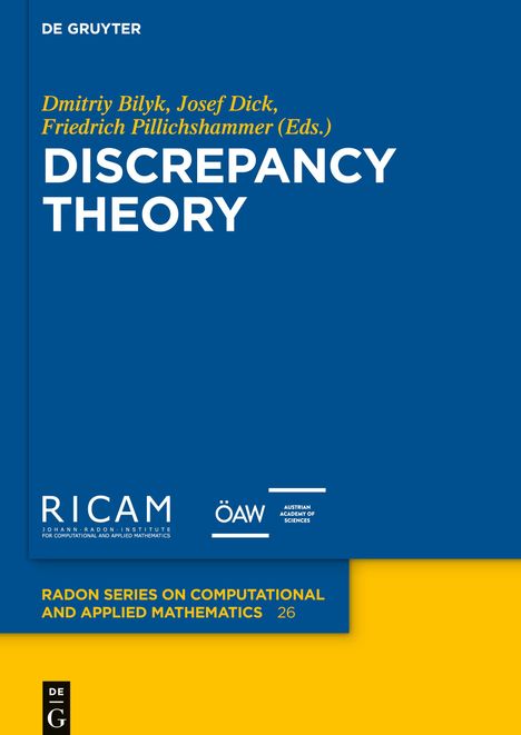 Discrepancy Theory, Buch