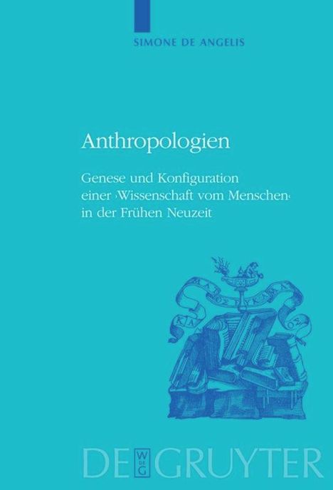 Simone Angelis: Anthropologien, Buch