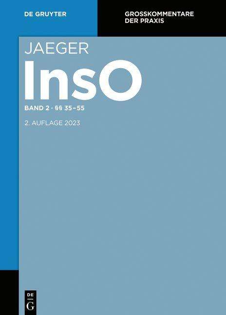 InsO / §§ 35-55, Buch