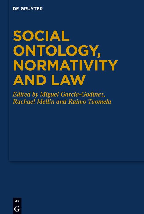 Social Ontology, Normativity and Law, Buch