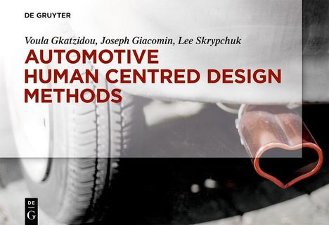 Voula Gkatzidou: Automotive Human Centred Design Methods, Buch