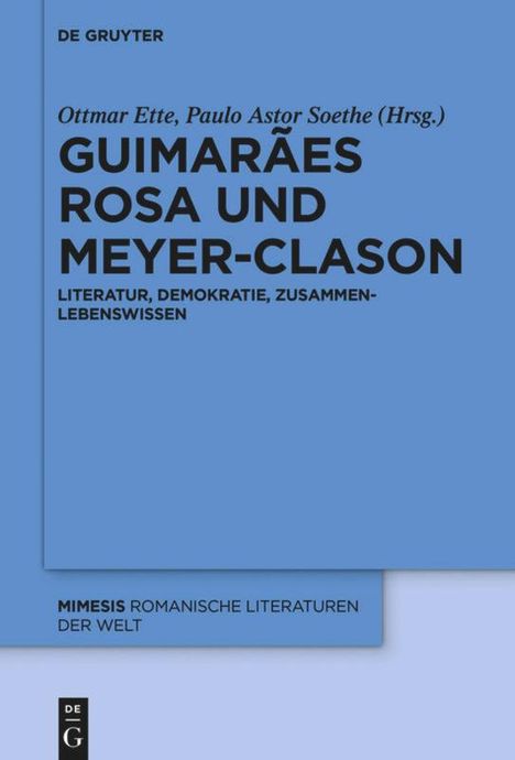Guimarães Rosa und Meyer-Clason, Buch