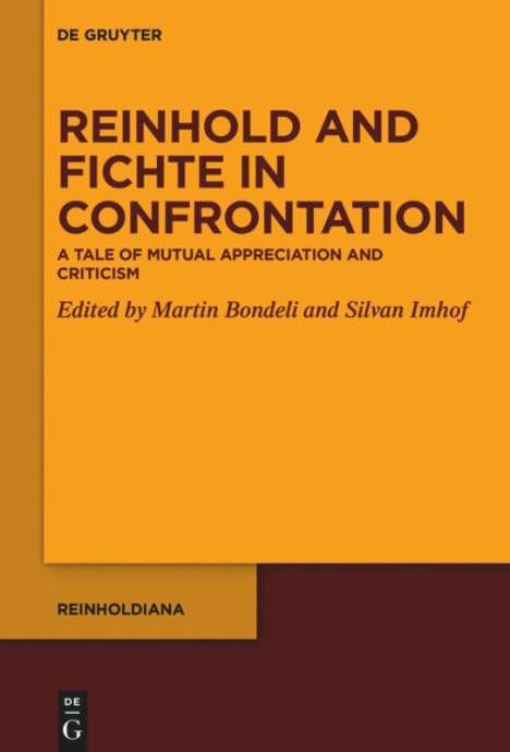 Reinhold and Fichte in Confrontation, Buch